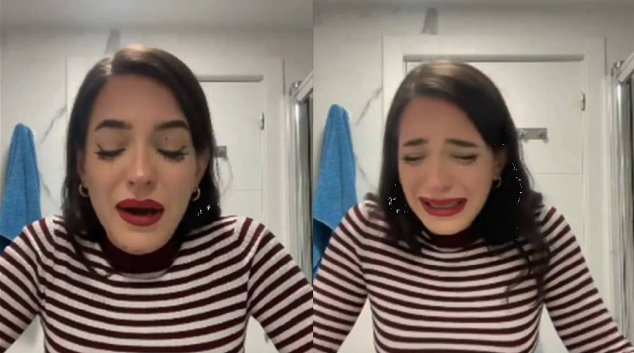 Chica llorando se viraliza porque un hombre le canceló su cita por ser trans