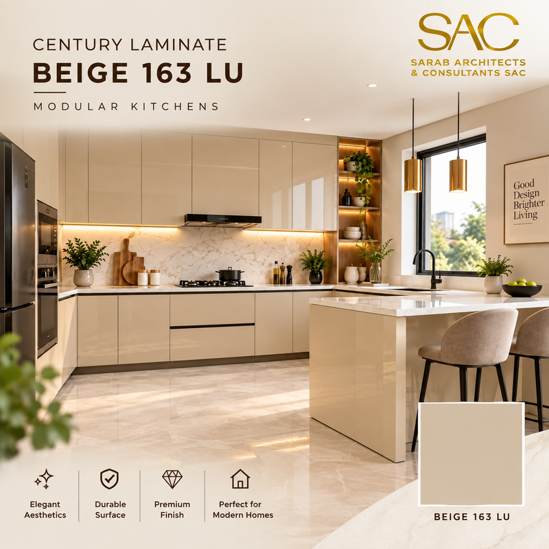 Century Laminate Beige 163 LU