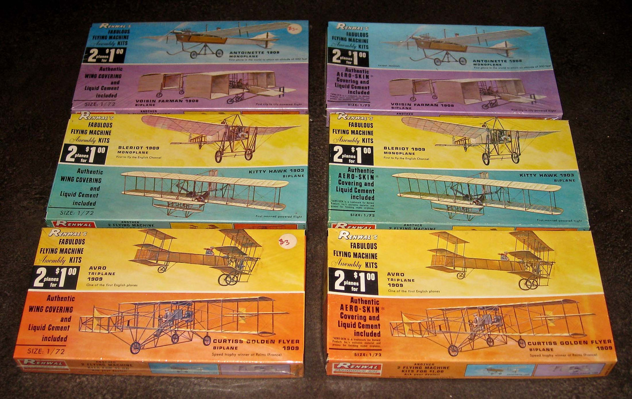 Renwal Pre-Wars Box Covers