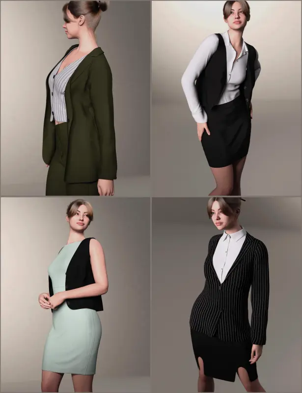 dForce Formal Wardrobe Mega Pack for Genesis 9