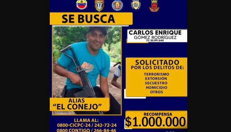 Se busca alías 'El Conejo'