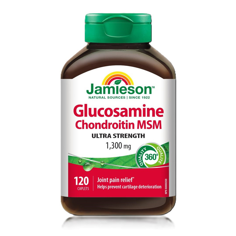 Jamieson Glucosamine Chondroitin Msm 1300Mg Caps 120`S