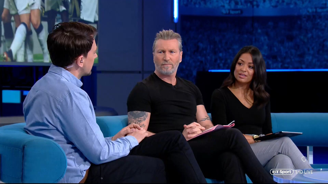 13 April - 11.30.00 - Live. Robbie Savage is joined by Jules Bre
