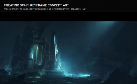 Gnomon – Creating Sci-Fi Keyframe Concept Art with Sebastien Hue