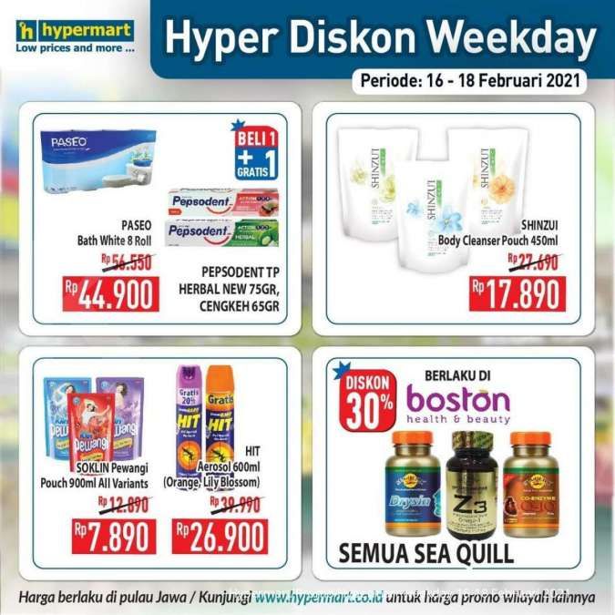 Katalog Promo Hypermart 16-18 Februari 2021