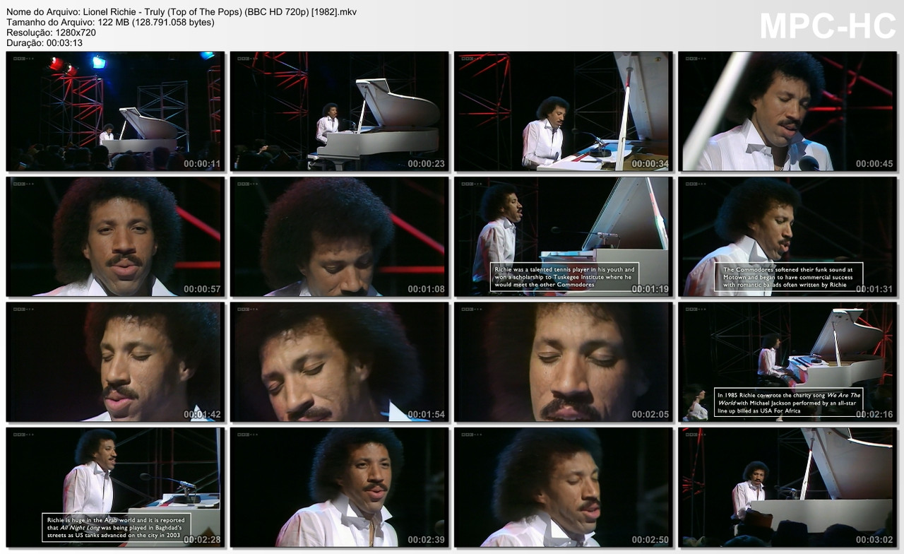 Lionel Richie - Truly (Top of The Pops) (BBC HD 720p) [1982]