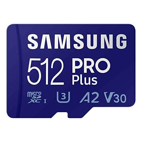 Amazon: SAMSUNG 512GB New Pro Plus MicroSD 
