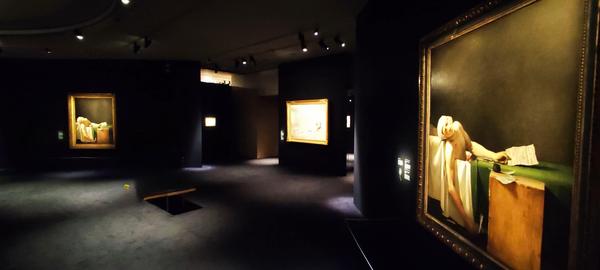 Exposiciones dos días antes del robo en el Louvre. - París: Exposición Jacques-Louis David, Sargent, Greuze y Georges de la Tour (12)