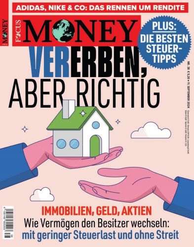 Focus Money Finanzmagazin No 38 vom 11  September 2024
