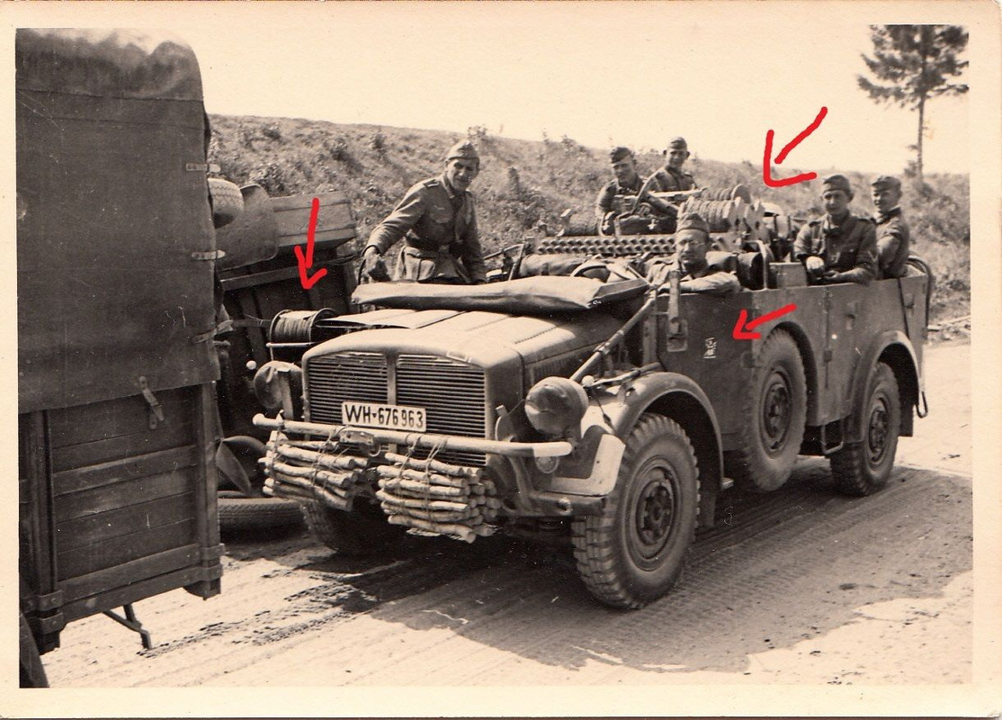 Wehrmacht Kübelwagen PKW schwerer Einheitskübel 