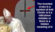 Pope - Invert Cross symbol