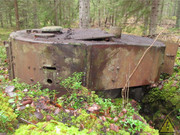 Башня советского легкого колесно-гусеничного танка БТ-7, линия Салпа, Финляндия IMG-1477