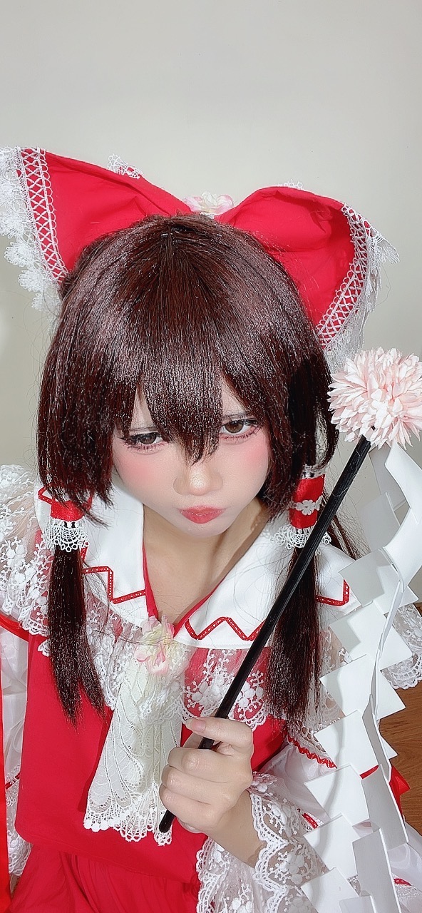 PoppaChan Reimu Hakurei Cosplay (Touhou Project) – 111 Photos 14 Videos 1.13GB插图7