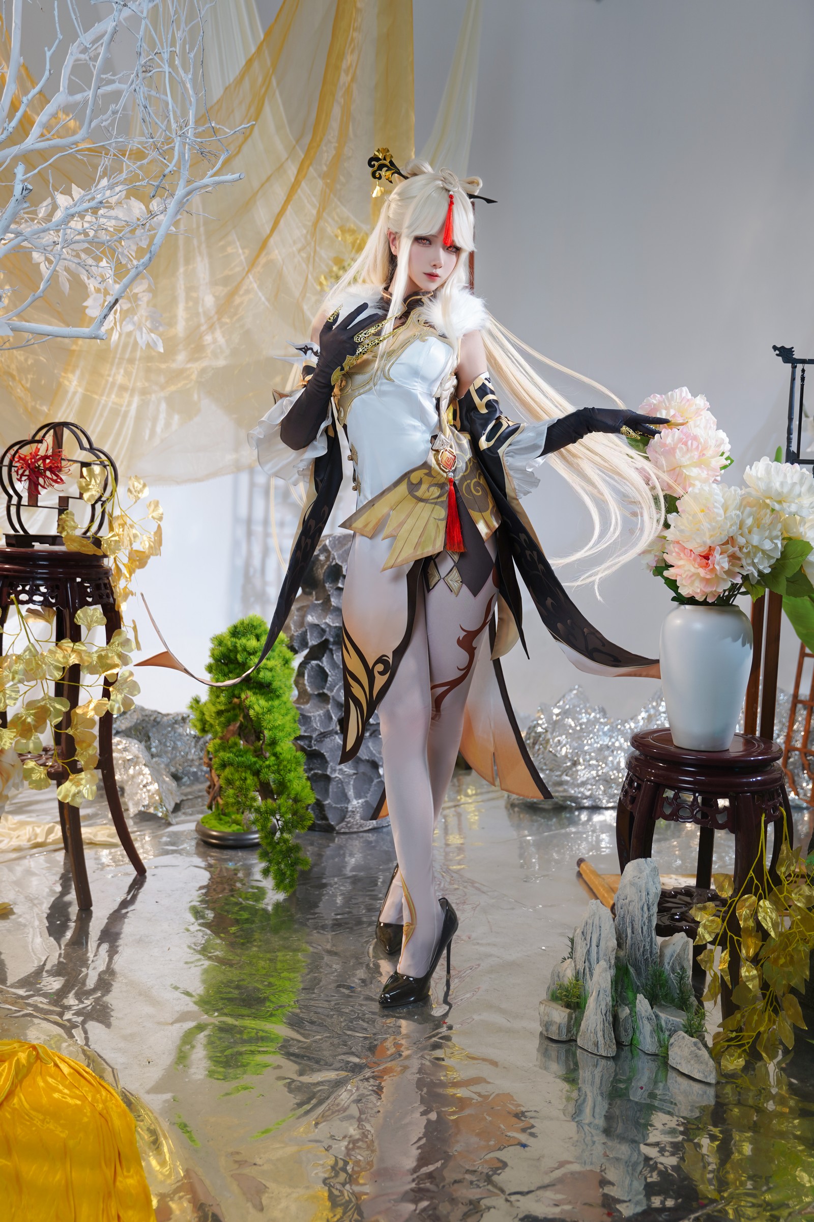 Seya-狮砸 – 原神 凝光 Cosplay 高清写真（9P-107MB）