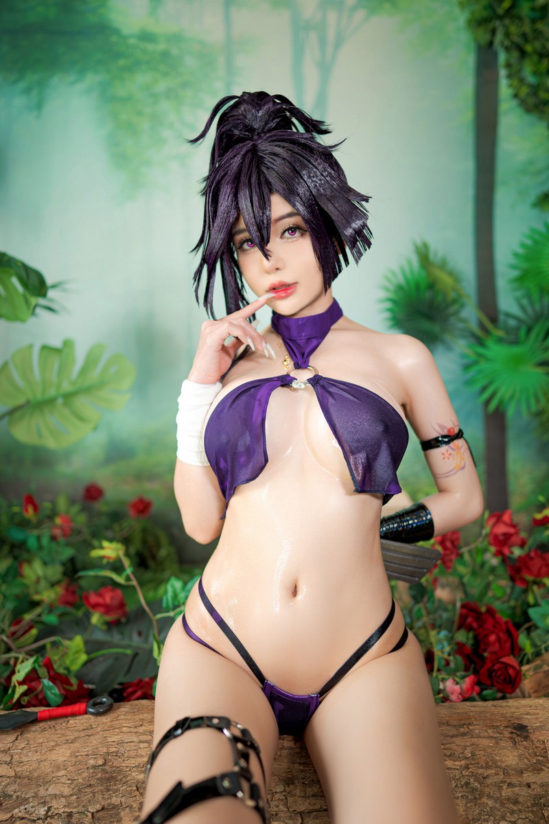 Joyce Lin2x Yuzuriha Cosplay 写真图集 50P插图6
