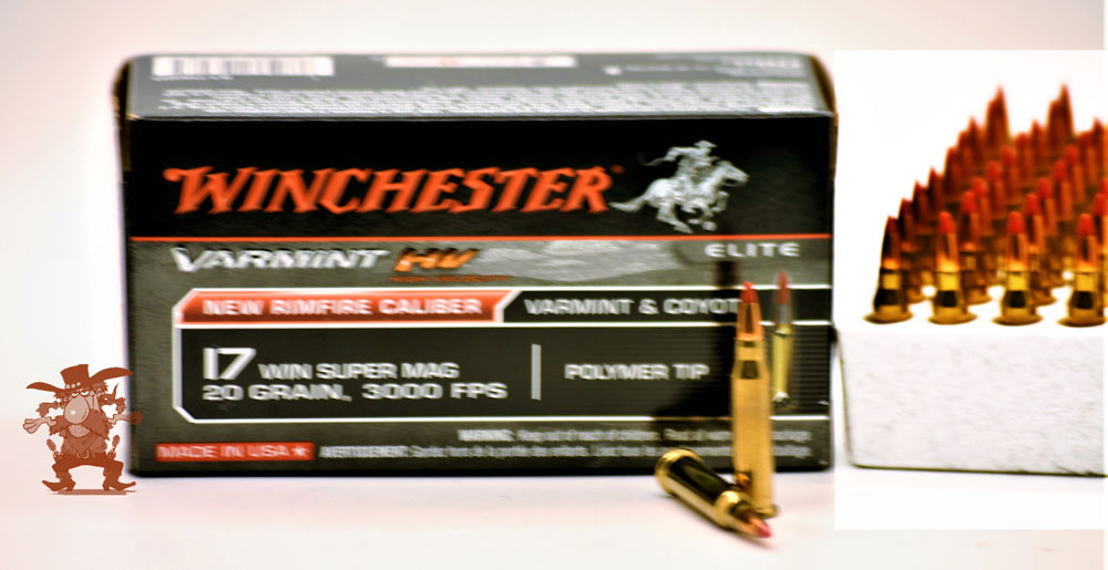 17 WSM Winchester 17WSM Winchester Super Magnum 20 Grain V-Max 3000FPS ...
