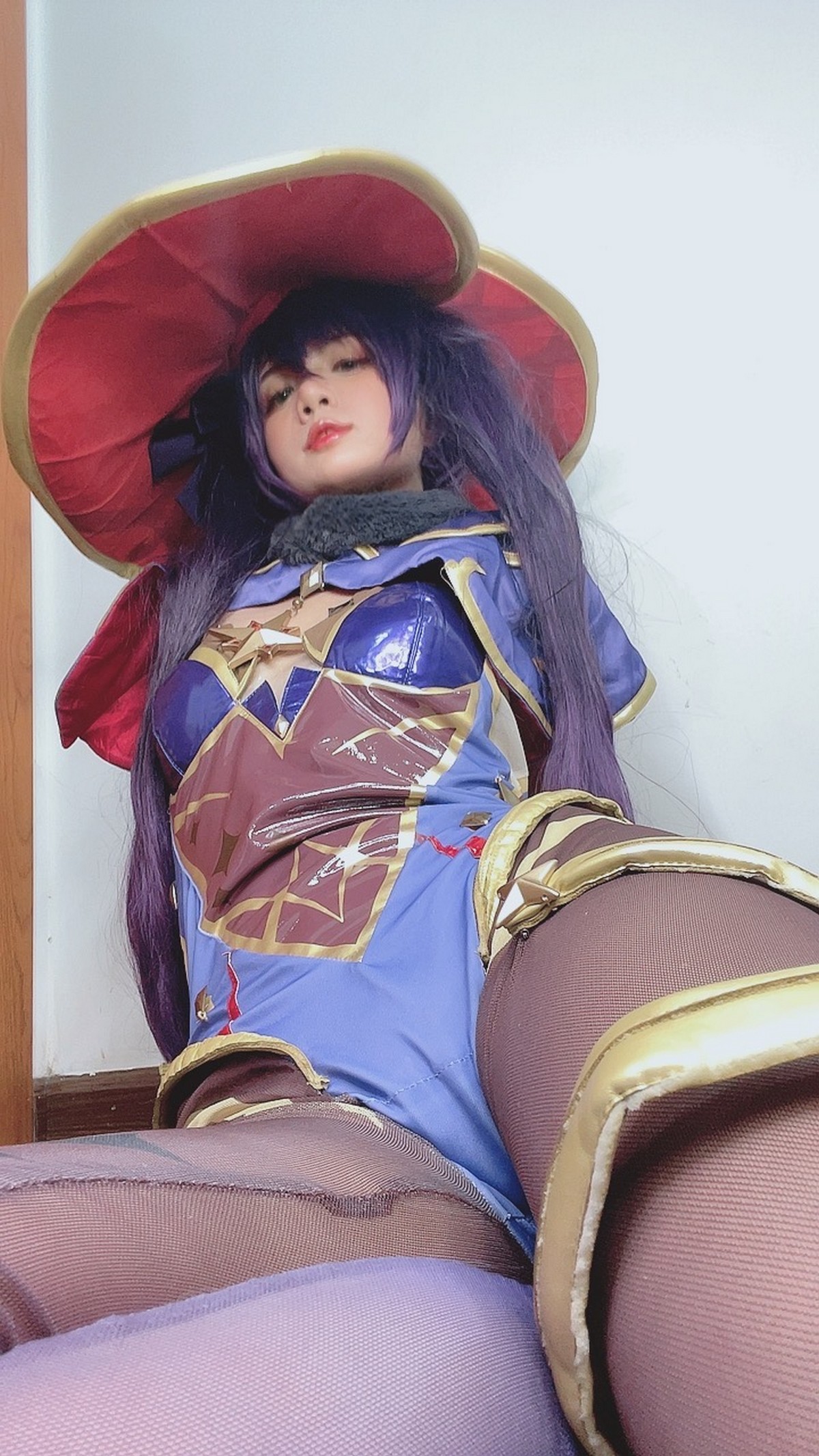 PoppaChan Mona Cosplay (Genshin Impact) HD Set – 53 Photos 20MB插图6