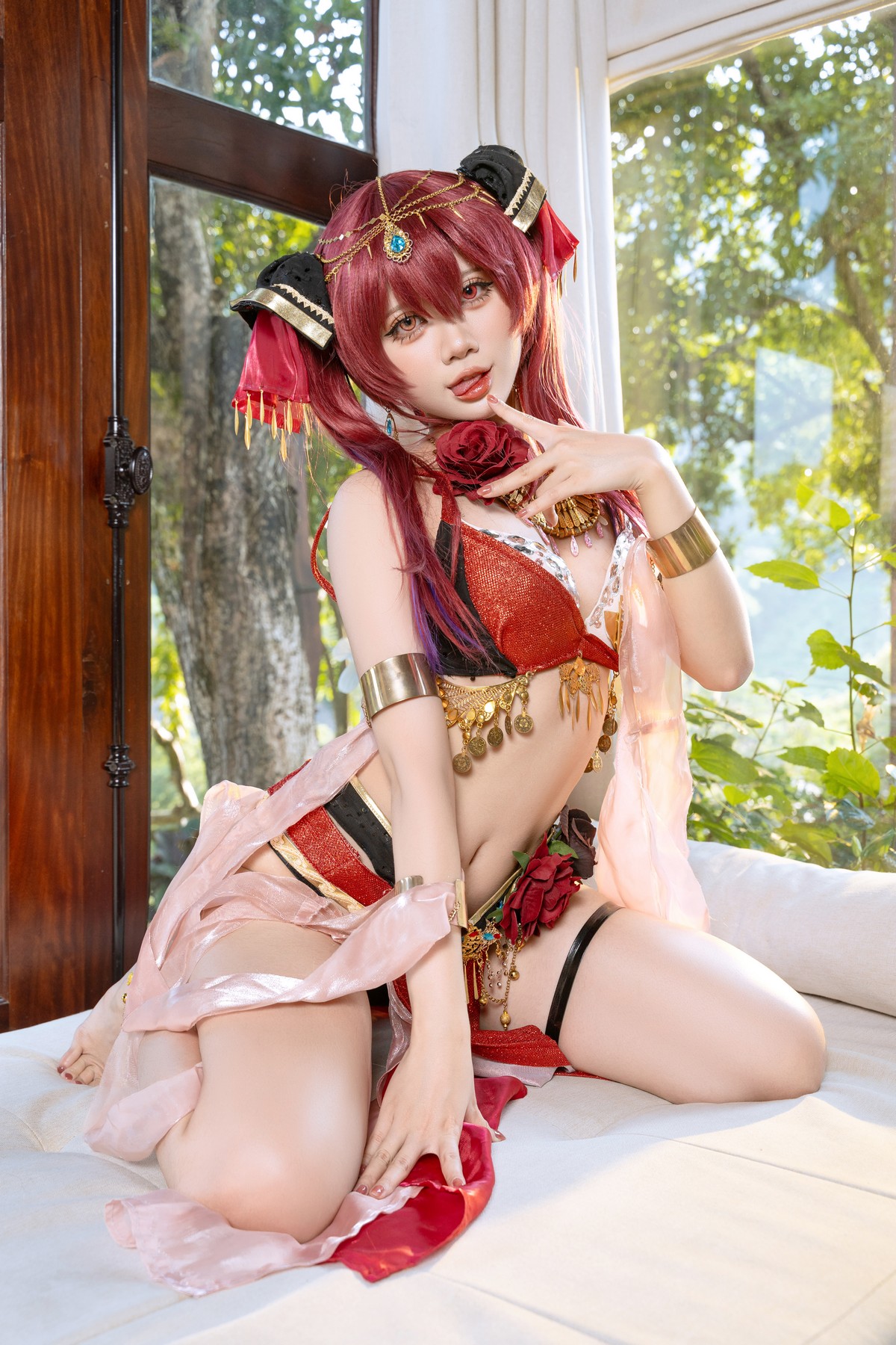 PoppaChan Houshou Marine Dance Version – 109 Photos 9 Videos 1.12GB插图6