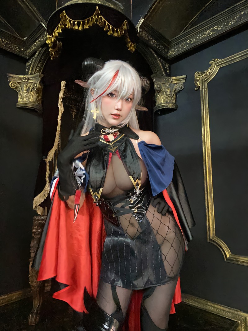 切切Celia 埃吉尔 Aegir Cosplay Azur Lane 写真 32P+2V插图3