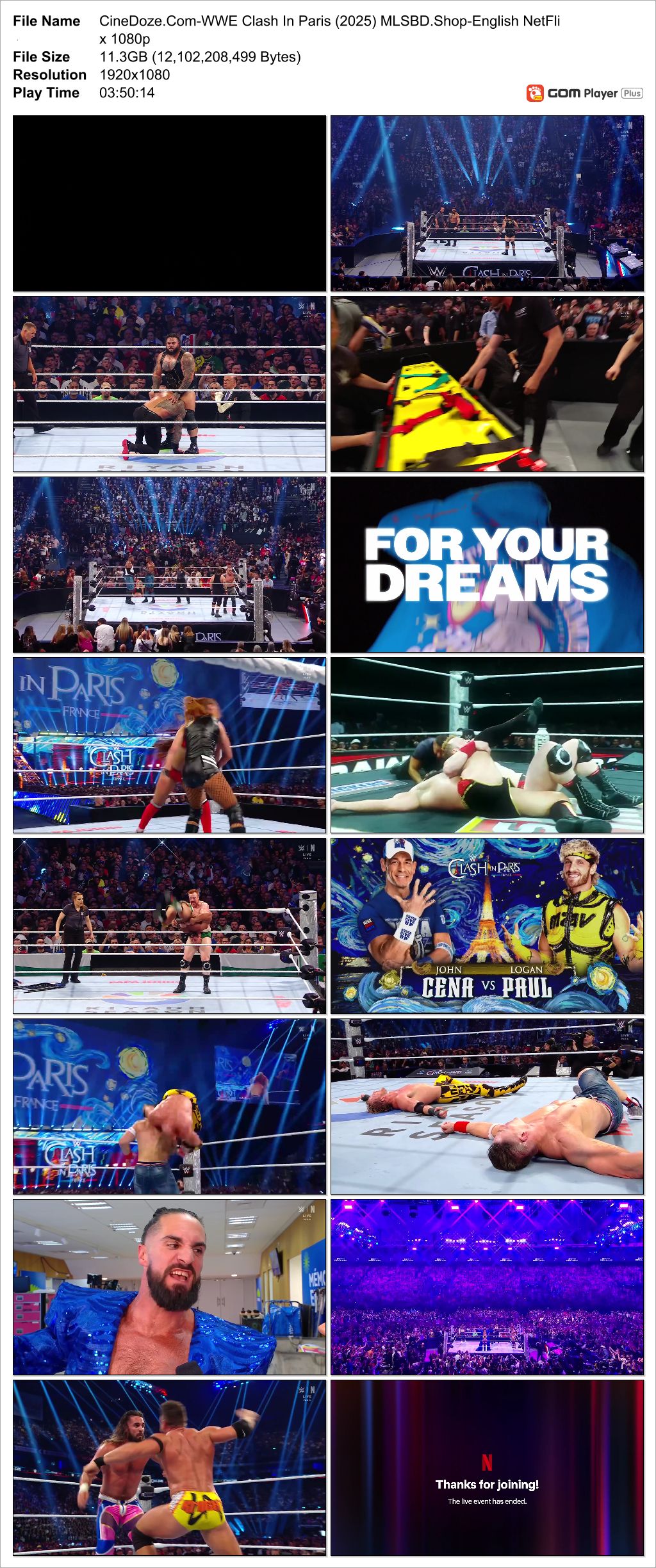 WWE Clash in Paris (2025)