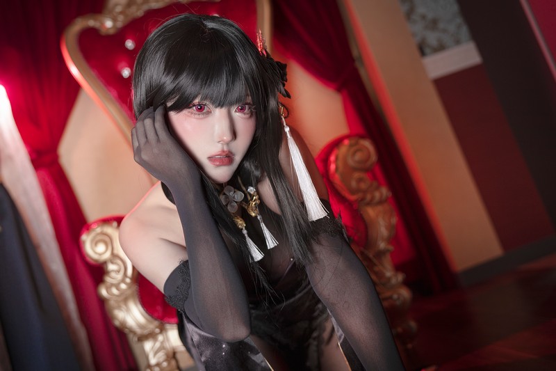 切切Celia 镇海 Cosplay Azur Lane 写真图集 32P插图4