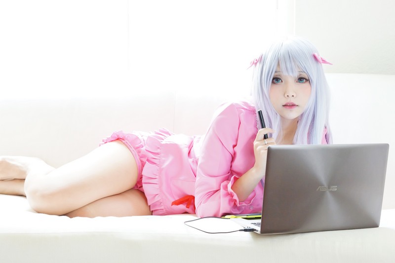 Hana Bunny 和泉纱雾 Cosplay写真｜Eromanga Sensei Sagiri 高清图片合集[12P-16M]插图6