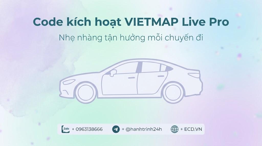 kích hoạt vietmap live pro