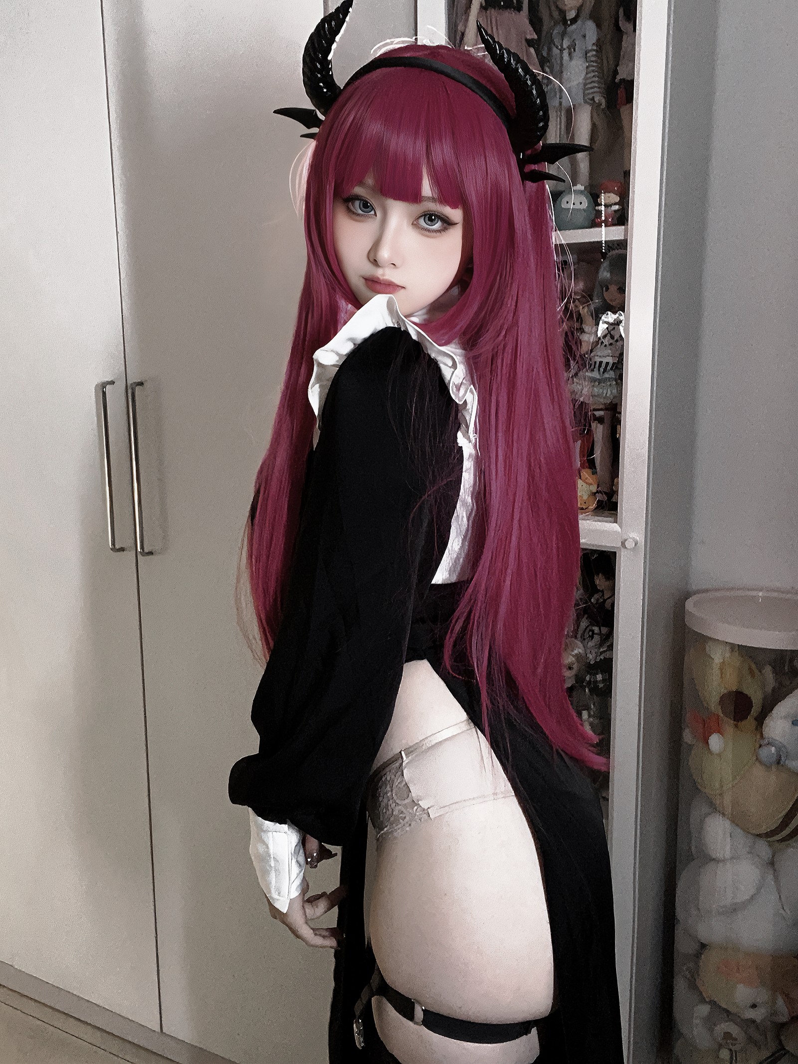 屿鱼 Yuyu 小恶魔自搭 Cosplay 写真集｜3月主题摄影（27P｜162MB）插图4