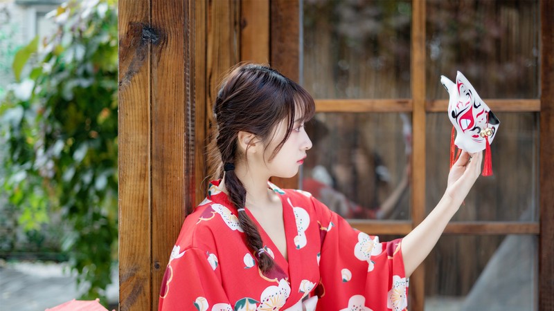 Hana Bunny 和服 Cosplay写真｜Japanese Kimono 高清图片合集[21P-122.6M]插图4