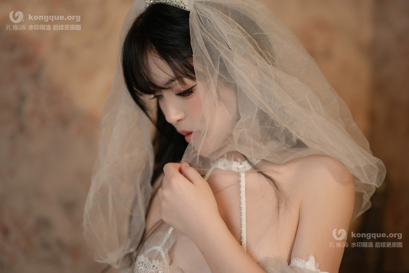 Bangni邦尼 – 白色花嫁 Cosplay 高清写真集（85P-1.02GB）插图1